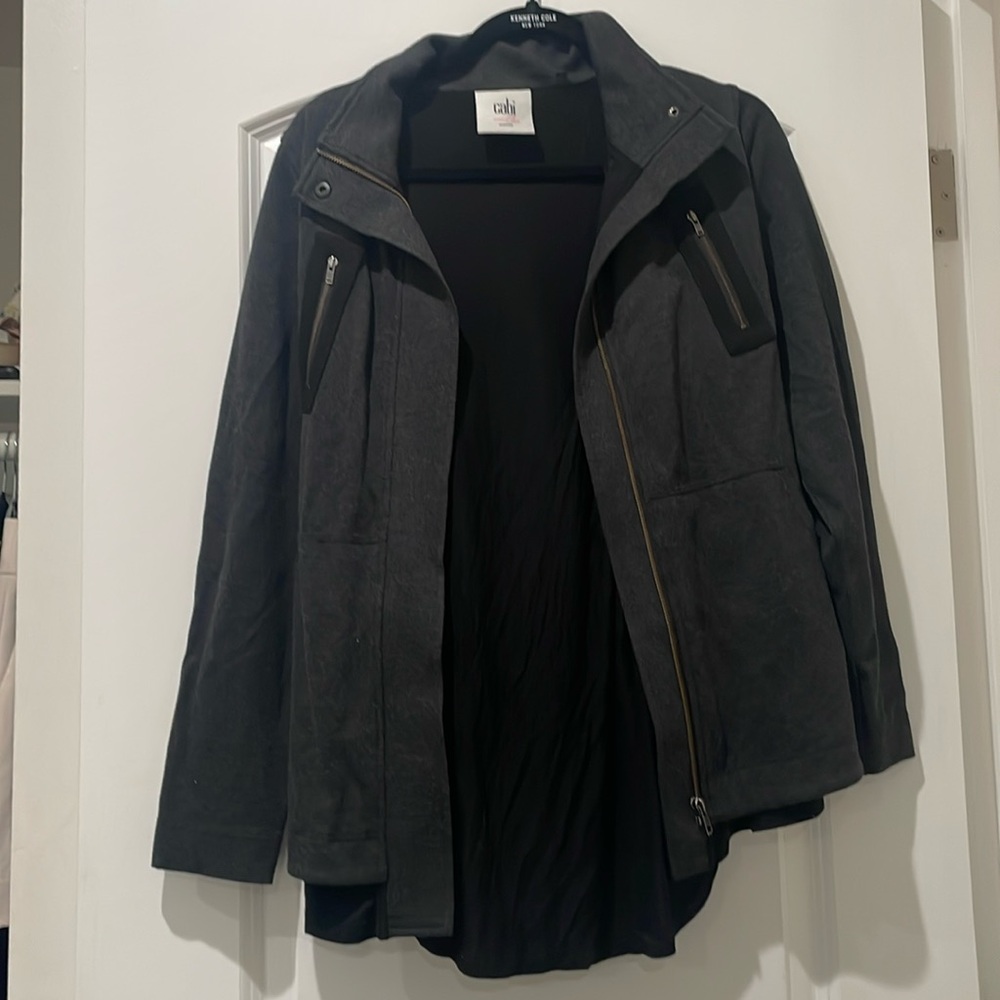 Cabi Gray/Black Jacket from the Love Carol Collection
